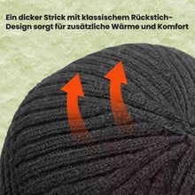 Lade das Bild in den Galerie-Viewer, Fjordwarm – Skandinavische Mütze mit Ohrenschutz

