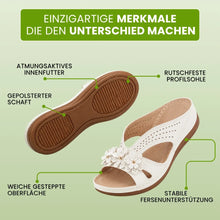 Lade das Bild in den Galerie-Viewer, FloraStep Komfort-Sandale mit Fußgewölbe-Stütze | Rutschfest &amp; Federleicht
