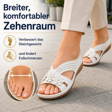 Lade das Bild in den Galerie-Viewer, FloraStep Komfort-Sandale mit Fußgewölbe-Stütze | Rutschfest &amp; Federleicht
