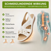 Lade das Bild in den Galerie-Viewer, FloraStep Komfort-Sandale mit Fußgewölbe-Stütze | Rutschfest &amp; Federleicht
