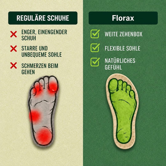 Florax - ergonomische schmerzlindernde Komfort-Sandalen
