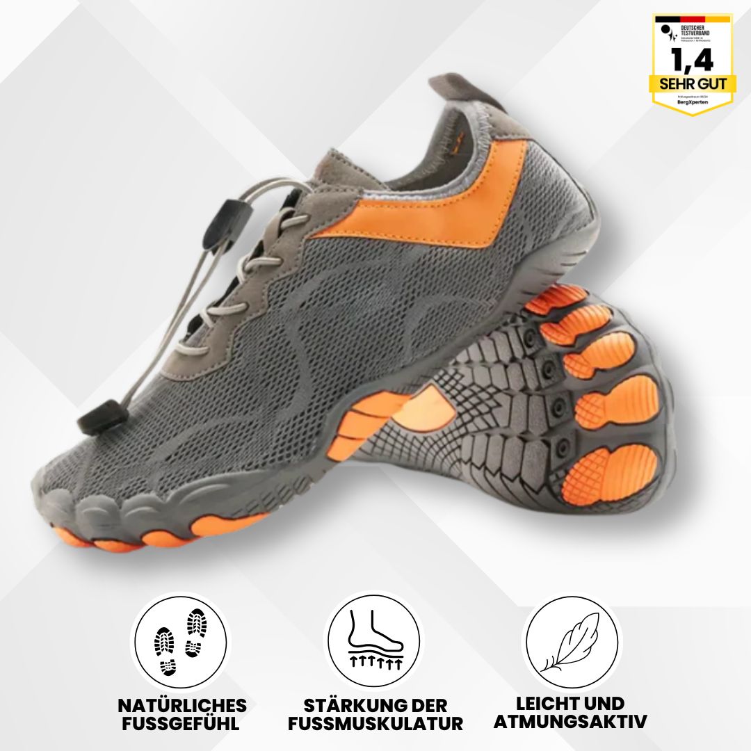 FreeStep - ergonomische, schmerzlindernde & wasserdichte Barfußschuhe