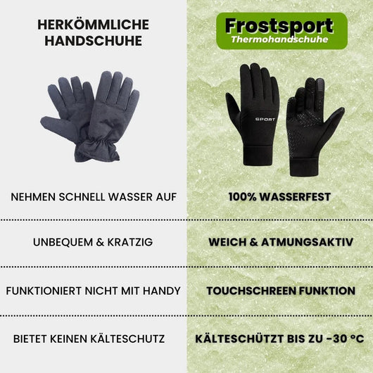 Frostsport - Thermohandschuhe für jede Kälte