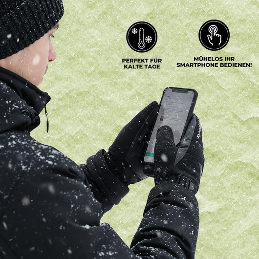 FREEZR Pro Ski-Handschuhe Premium
