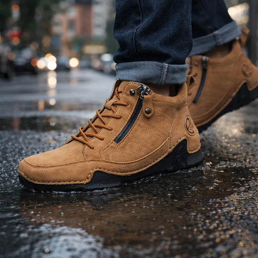 FussFit - ergonomische, schmerzlindernde, rutschfeste Leder-Barfußschuhe