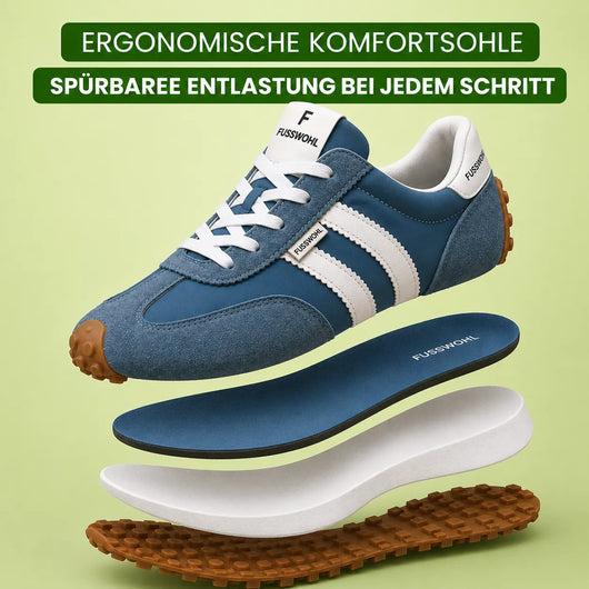 Fusswohl - ergonomische Schmerzlinderungs-Schuhe | Federlich & Rutschfest