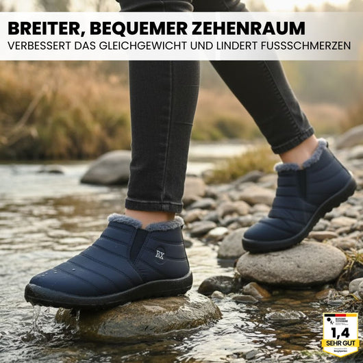 Fusswohl - ergonomische & rutschfeste Komfort-Winterstiefel