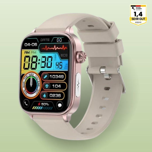GlucoCare SOS – Smartwatch zur Unterstützung bei Schmerzen mit SOS & Sturzerkennung (2026)