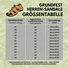 Lade das Bild in den Galerie-Viewer, GrundFest Herren-Sandale
