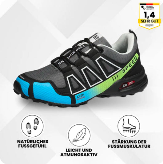 OrthoTrekking – Ergonomische Wanderschuhe für sicheres, gelenkschonendes Gehen für Senioren