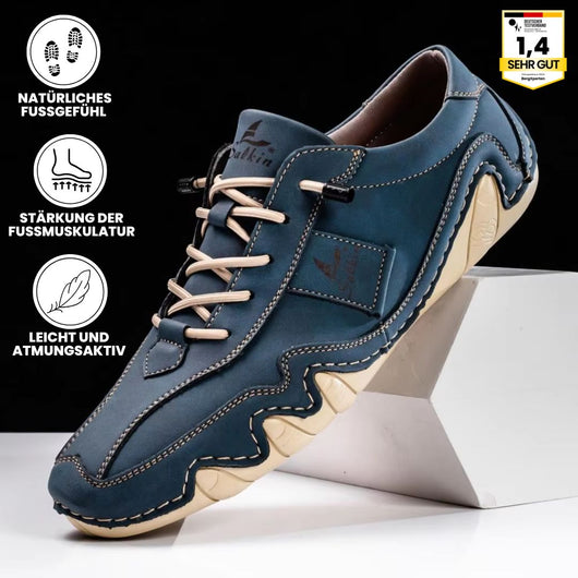 Ibex - ergonomischer, schmerzlindernder & wasserdichter Leder-Barfußschuh für Entlastung bei Rückenschmerzen & Gelenkproblemen
