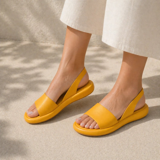 OrthoSandale — Schmerzlindernde Komfort-Sandalen | Rutschfest & Federleicht