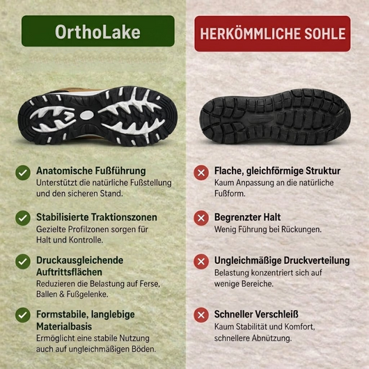 OrthoLake – Schmerz­lindernde Komfortschuhe – Unisex | Ergonomisches Design