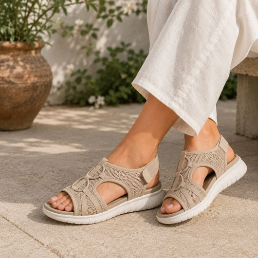 OrthoCloud - Schmerzlindernde Komfort-Sandalen | Rutschfest & Federleicht