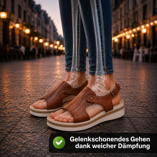 OrthoLuxe -  ergonomische schmerzlindernde Komfort-Sandalen
