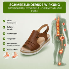 Lade das Bild in den Galerie-Viewer, OrthoLuxe -  ergonomische schmerzlindernde Komfort-Sandalen