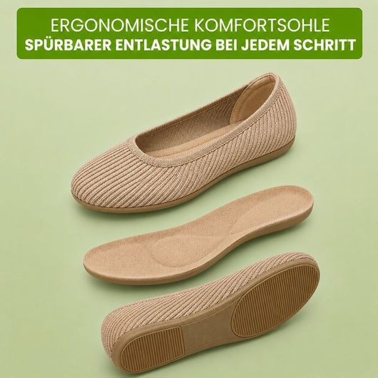 Orthorinas – Schmerzlindernde Komfort-Ballerinas – Unisex | Ergonomisches Design