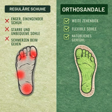 Lade das Bild in den Galerie-Viewer, OrthoSandale — Schmerzlindernde Komfort-Sandalen | Rutschfest &amp; Federleicht
