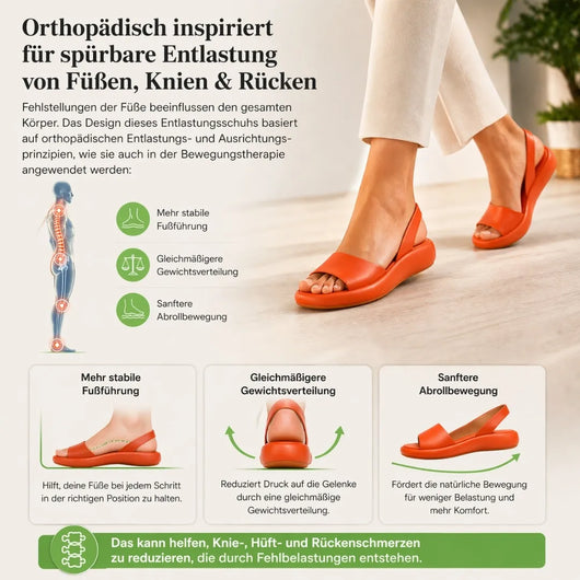 OrthoSandale — Schmerzlindernde Komfort-Sandalen | Rutschfest & Federleicht