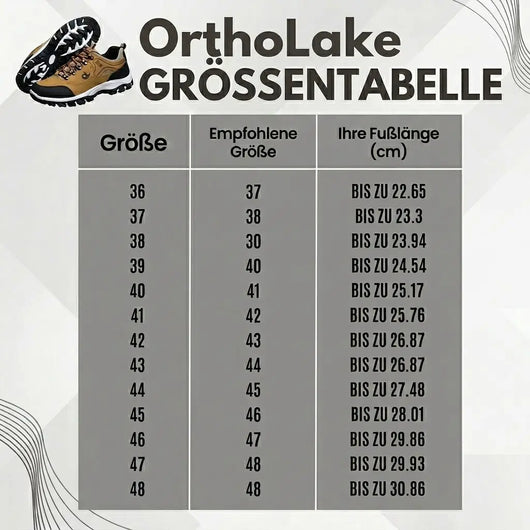 OrthoLake – Schmerz­lindernde Komfortschuhe – Unisex | Ergonomisches Design