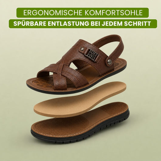 OrthoFeel - Schmerzlindernde Komfort-Sandalen | Rutschfest & Federleicht