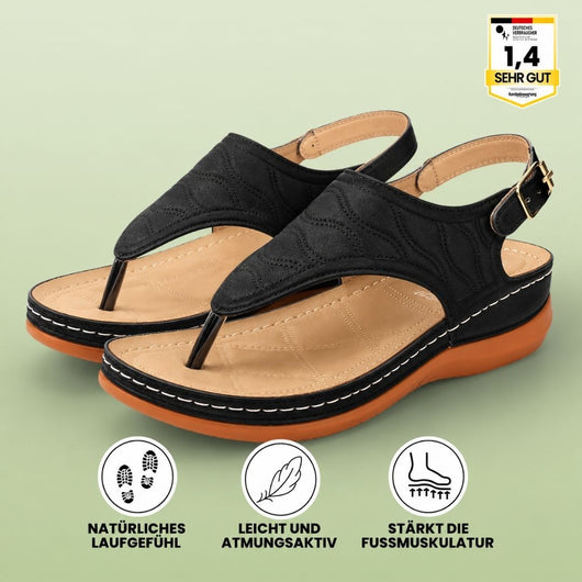 OrthoKomfort - Damen ergonomische schmerzlindernde Komfort-Sandalen