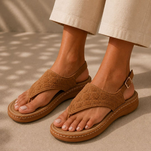 OrthoKomfort - Damen ergonomische schmerzlindernde Komfort-Sandalen