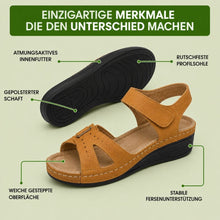 Lade das Bild in den Galerie-Viewer, OrthoLine - Schmerzlinderne Komfort-Sandalen | Ergonomisches Fußbett · Rutschfest · Federleicht
