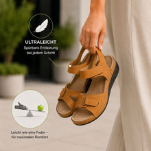 Lade das Bild in den Galerie-Viewer, OrthoLine - Schmerzlinderne Komfort-Sandalen | Ergonomisches Fußbett · Rutschfest · Federleicht
