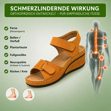 Lade das Bild in den Galerie-Viewer, OrthoLine - Schmerzlinderne Komfort-Sandalen | Ergonomisches Fußbett · Rutschfest · Federleicht
