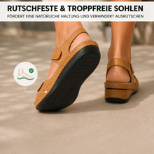 Lade das Bild in den Galerie-Viewer, OrthoLine - Schmerzlinderne Komfort-Sandalen | Ergonomisches Fußbett · Rutschfest · Federleicht
