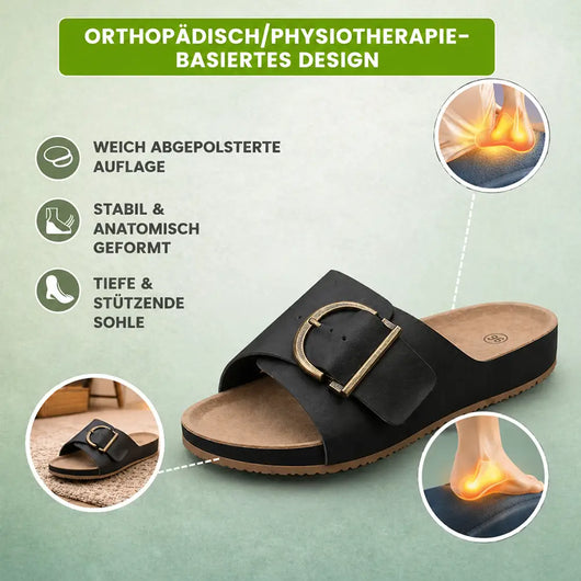 OrthoMia – Schmerzlindernde Komfortsandalen Unisex | Ergonomisches Design
