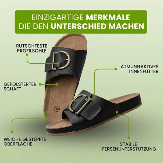 OrthoMia – Schmerzlindernde Komfortsandalen Unisex | Ergonomisches Design