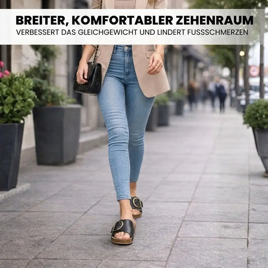 OrthoMia – Schmerzlindernde Komfortsandalen Unisex | Ergonomisches Design