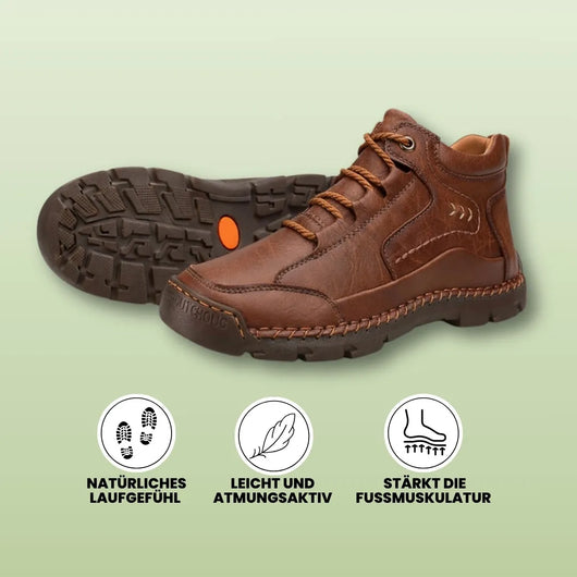 Orthopädische Premium-Lederstiefel | Schmerzlindernder Komfort