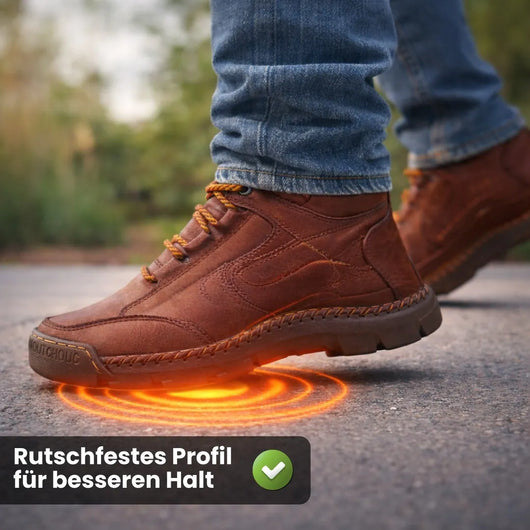 Orthopädische Premium-Lederstiefel | Schmerzlindernder Komfort