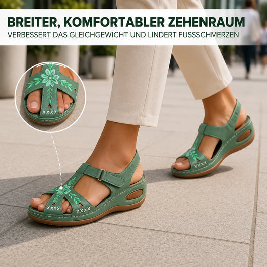Orthosan -  Schmerzlindernde Komfort-Sandale | Rutschfest & Federleicht