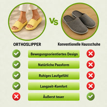 Lade das Bild in den Galerie-Viewer, Orthoslipper — Schmerzlindernde Komfort-Slipper | Rutschfest &amp; Federleicht
