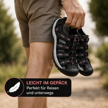 Lade das Bild in den Galerie-Viewer, Orthotrekking - Schmerzlindernde Komfort-Sandalen zum Gehen &amp; Wandern | Rutschfest &amp; Federleicht
