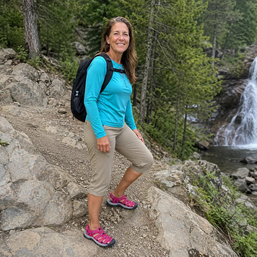 Orthotrekking - Schmerzlindernde Komfort-Sandalen zum Gehen & Wandern | Rutschfest & Federleicht