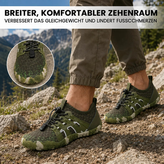 Trek – ergonomischer, wasserdichter & schmerzlindernder Outdoor-Barfußschuh