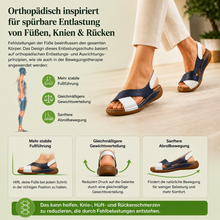 Lade das Bild in den Galerie-Viewer, VivaFree - Schmerzlindernde Komfort-Sandalen | Rutschfest &amp; Federleicht

