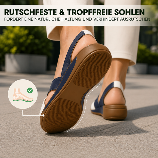 VivaFree - Schmerzlindernde Komfort-Sandalen | Rutschfest & Federleicht