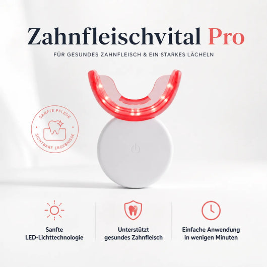 Zahnfleischvital Pro - Zahnfleisch wieder aufbauen in nur 10 Minuten pro Tag
