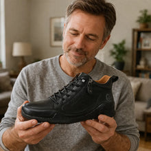 Lade das Bild in den Galerie-Viewer, FussFit - ergonomische, schmerzlindernde, rutschfeste Leder-Barfußschuhe