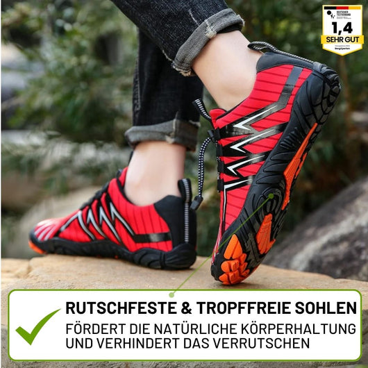 AeroX Pro - ergonomischer schmerzlindernder Barfußschuh für Entlastung bei Rückenschmerzen & Gelenkproblemen