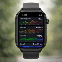 Lade das Bild in den Galerie-Viewer, GlucoCare Blutzucker-Gesundheitsuhr – Für Ernährung, Stoffwechsel &amp; Blutzucker-Trends im Alltag
