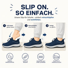 Lade das Bild in den Galerie-Viewer, FeelFree Slip-On – Orthopädische Komfort-Sneaker | Reinschlüpfen &amp; schmerzfrei durch den Tag
