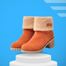 Lade das Bild in den Galerie-Viewer, Diana - Schmerzlindernde Winterstiefel mit dickem Absatz für Damen
