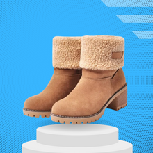Lade das Bild in den Galerie-Viewer, Diana - Schmerzlindernde Winterstiefel mit dickem Absatz für Damen
